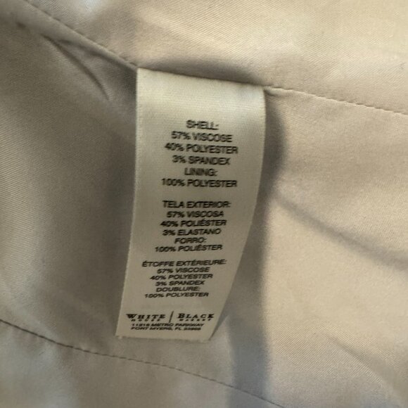 White House Black Market Grey Suit with 3/4 sleeves - Picture 6 of 14